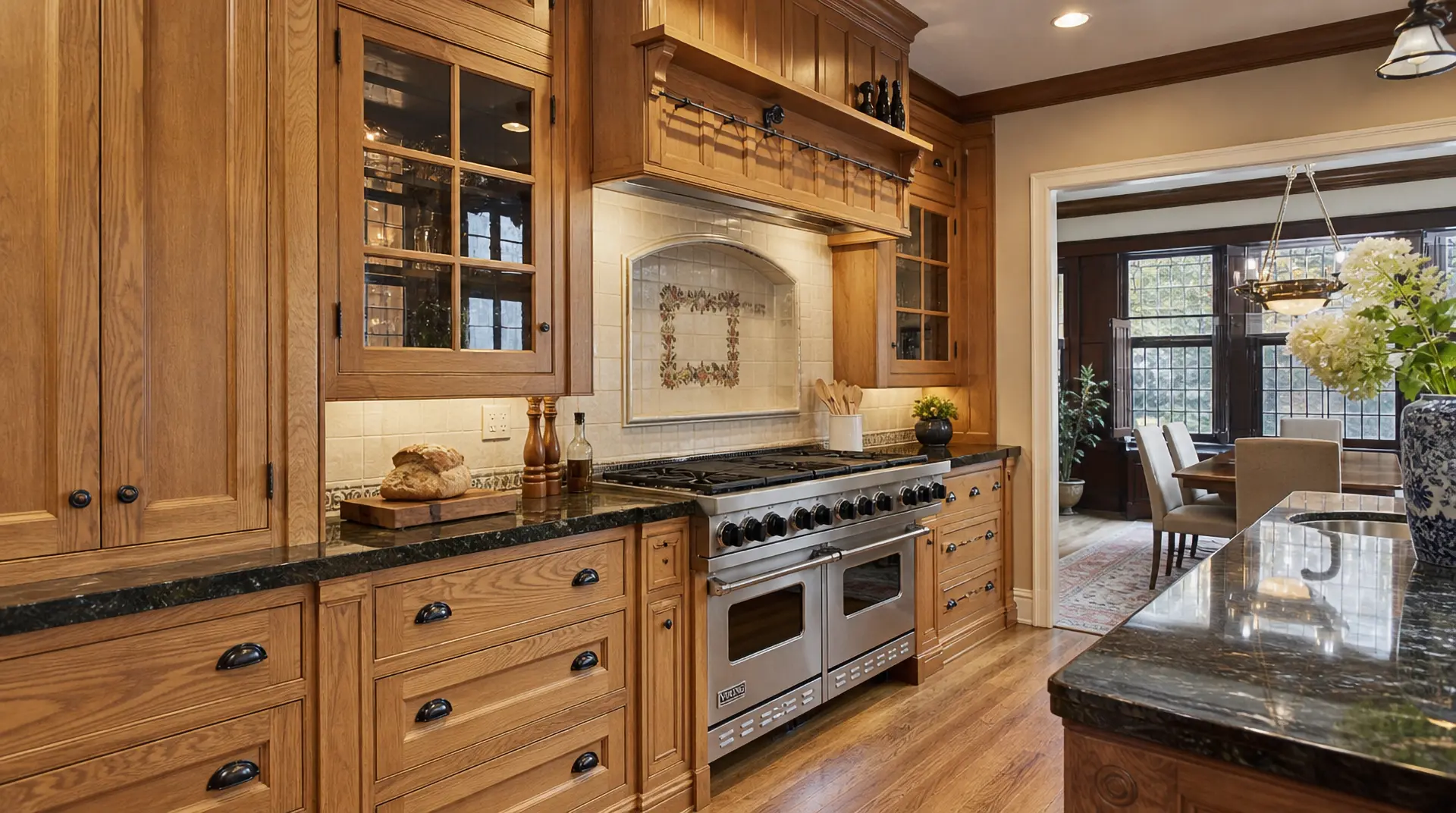 Kitchen cabinet refinishing by PaintWorx Cleveland