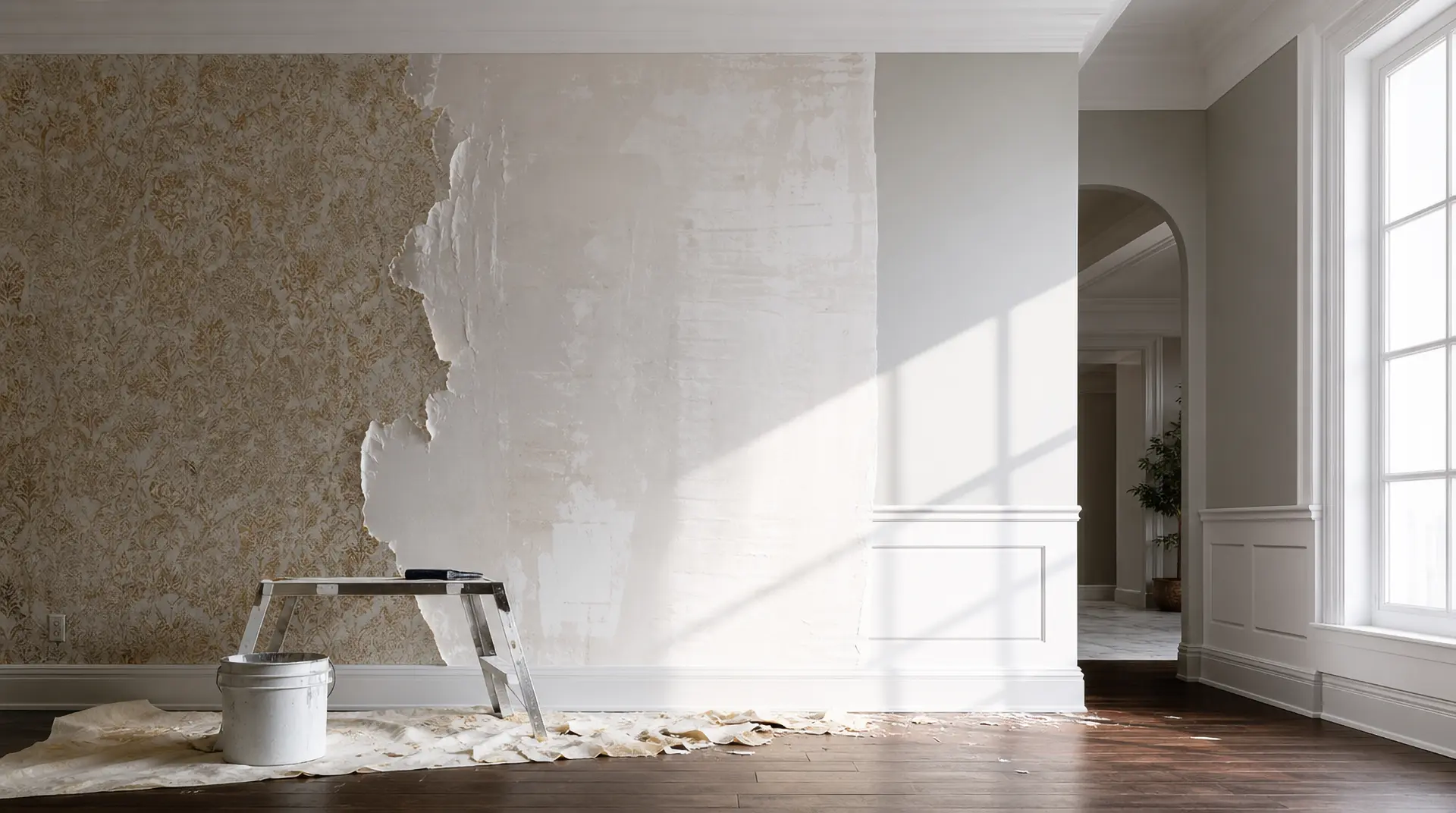 Wallpaper removal service in Cleveland Ohio